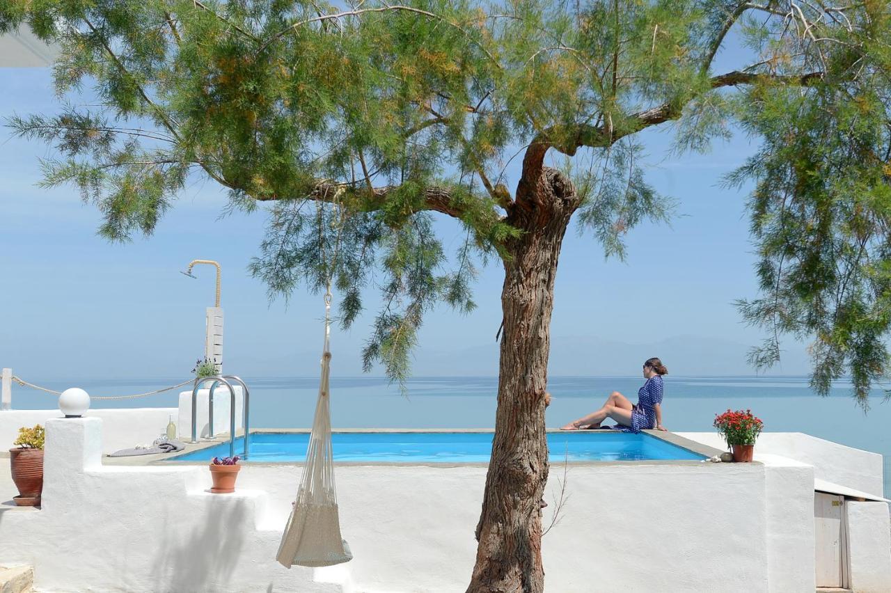 Antorina Beachfront Villas With Private Pools Kamari  Exteriér fotografie
