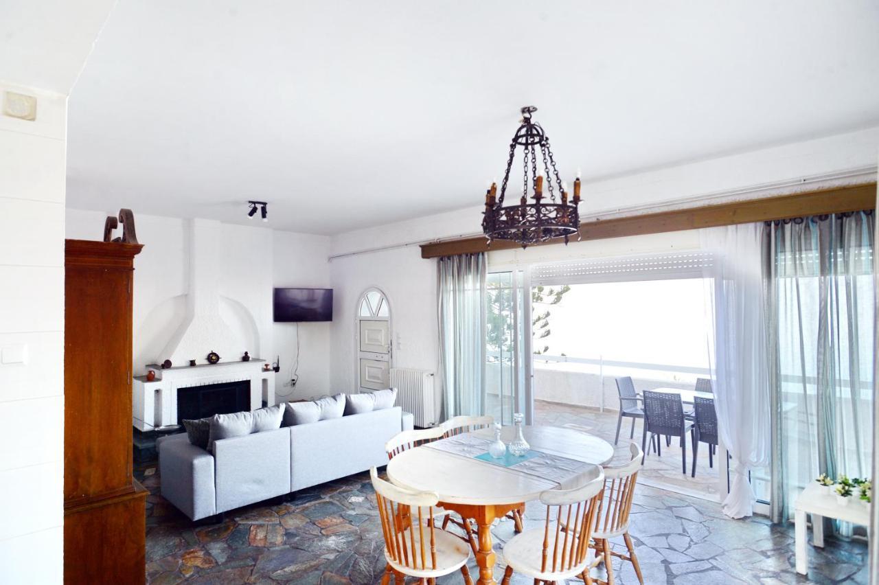 Antorina Beachfront Villas With Private Pools Kamari  Exteriér fotografie