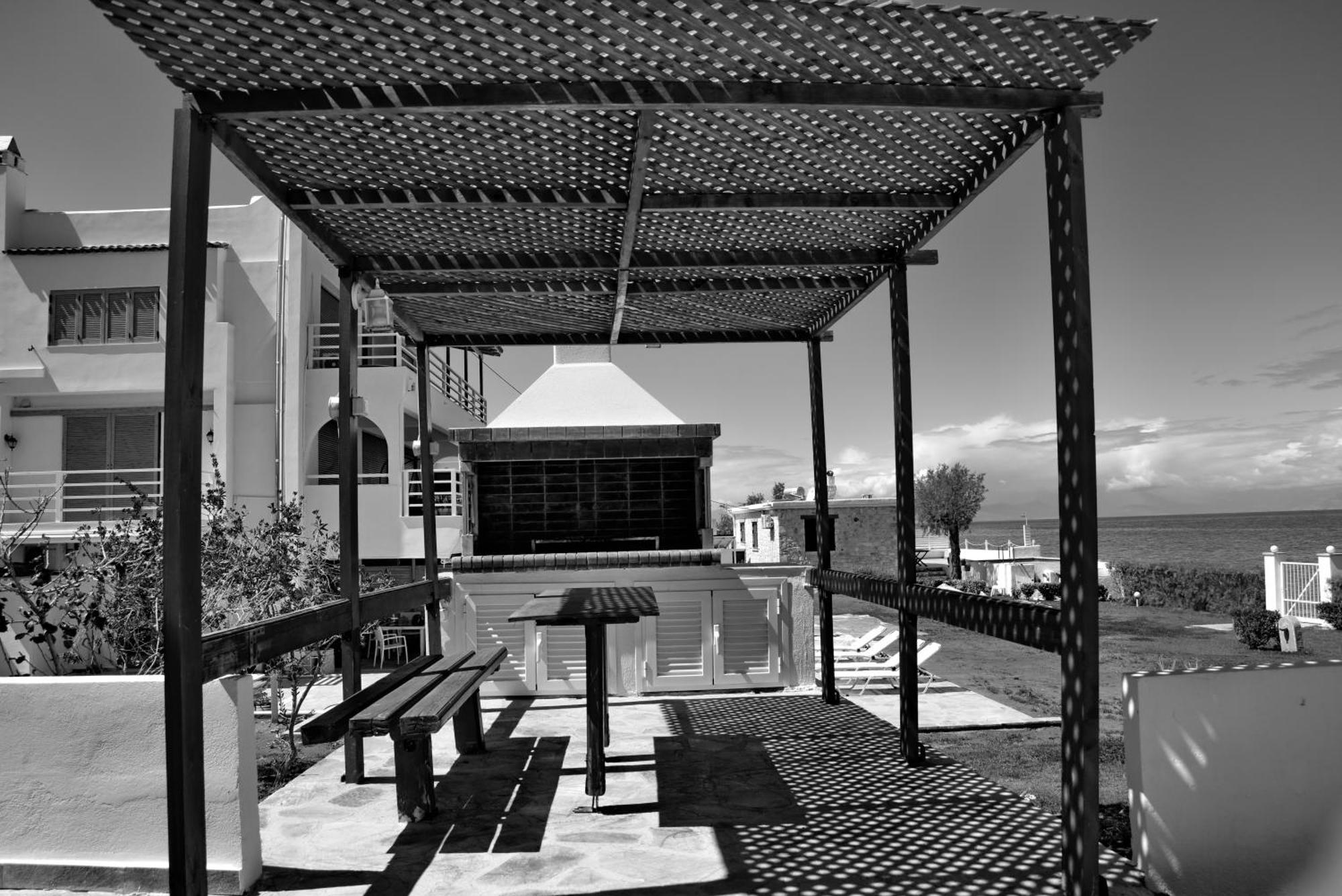 Antorina Beachfront Villas With Private Pools Kamari  Exteriér fotografie