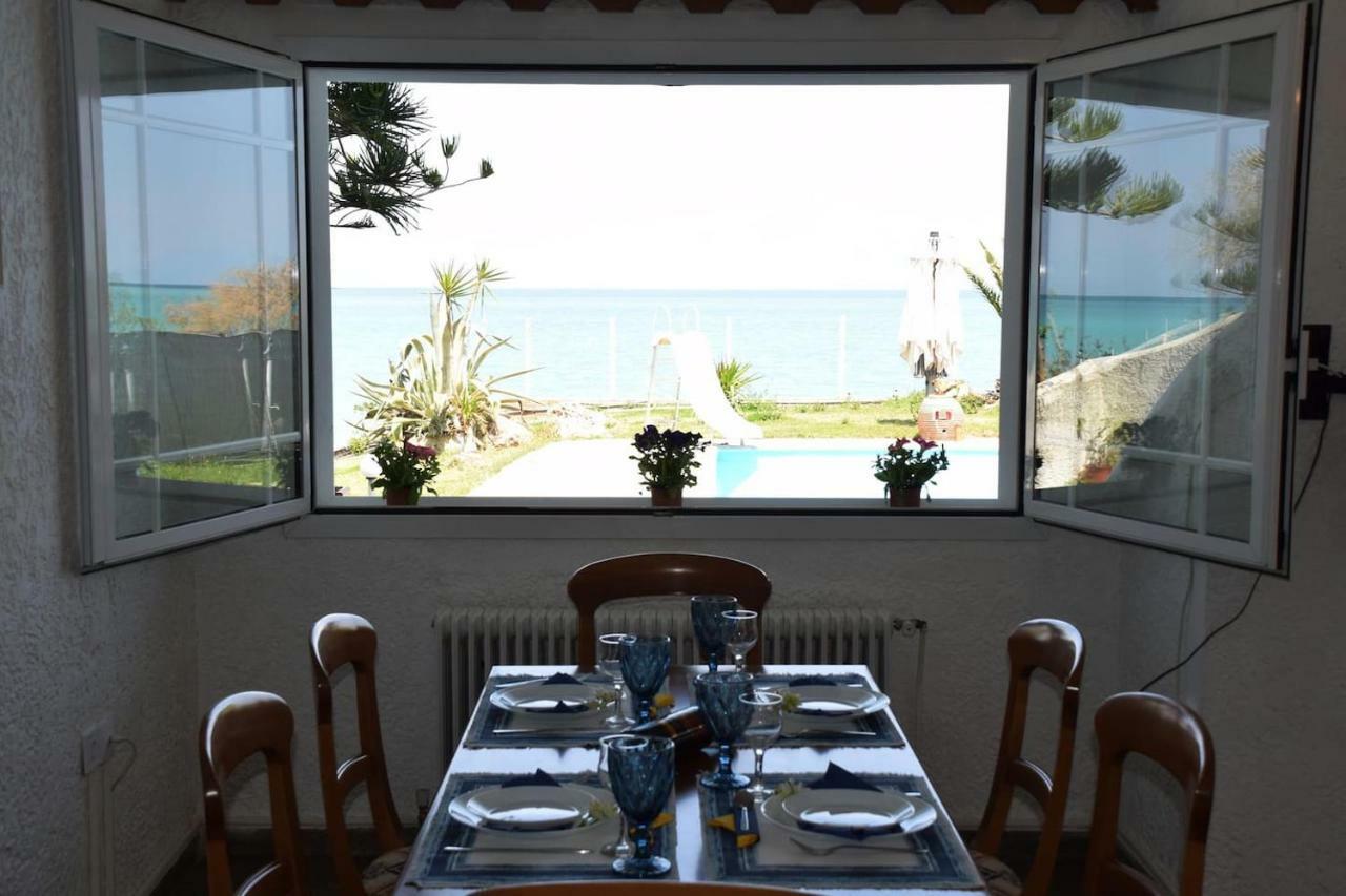Antorina Beachfront Villas With Private Pools Kamari  Exteriér fotografie