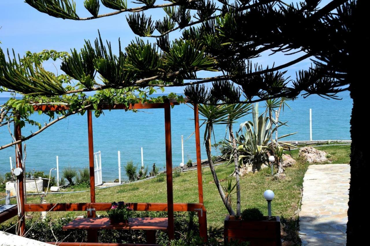 Antorina Beachfront Villas With Private Pools Kamari  Exteriér fotografie